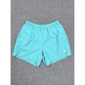 Gymshark Shorts Women Small Athletic Running Gym Blue Lightweight